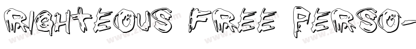 Righteous Free Perso字体转换